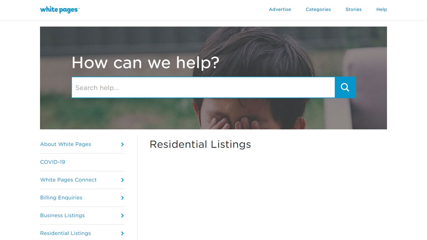 Residential listings | White Pages Help
